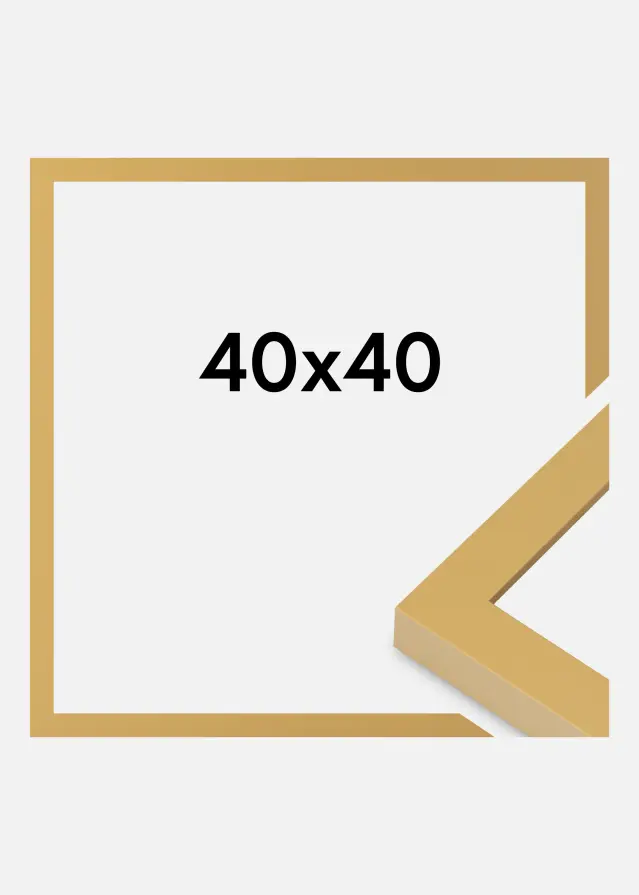 Jämtlands Ramfabrik Kader Selection Acrylglas Corn Yellow 40x40 cm