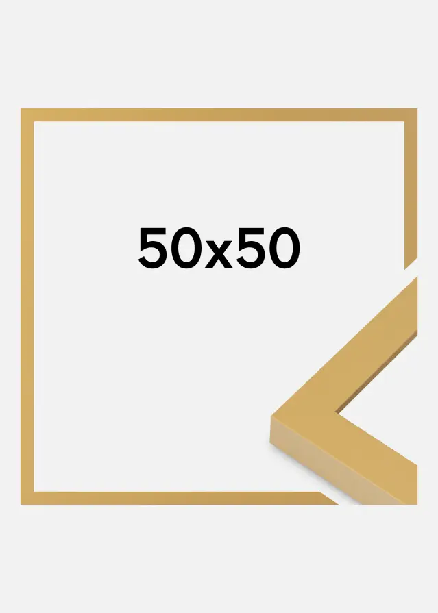 Jämtlands Ramfabrik Kader Selection Acrylglas Corn Yellow 50x50 cm