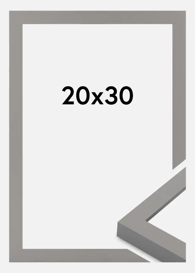 Jämtlands Ramfabrik Kader Selection Acrylglas Grey 20x30 cm