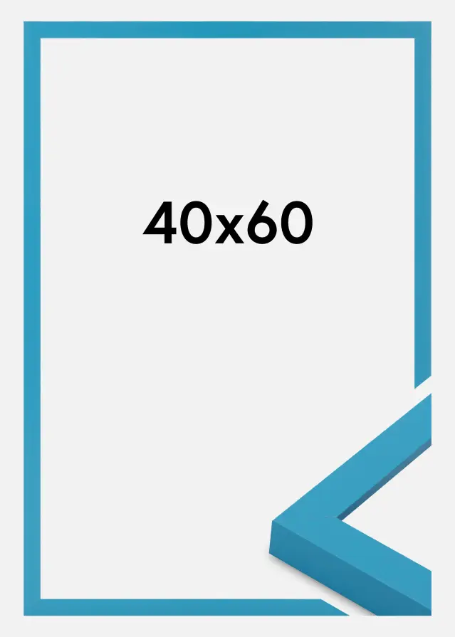 Jämtlands Ramfabrik Kader Selection Acrylglas Light Blue 40x60 cm