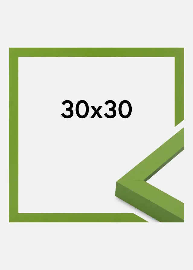 Jämtlands Ramfabrik Kader Selection Acrylglas Lime Green 30x30 cm