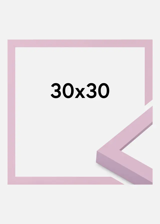 Jämtlands Ramfabrik Kader Selection Acrylglas Pink 30x30 cm