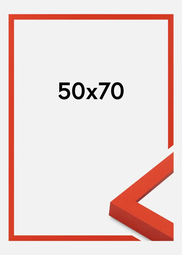 Jämtlands Ramfabrik Kader Selection Acrylglas Red 50x70 cm