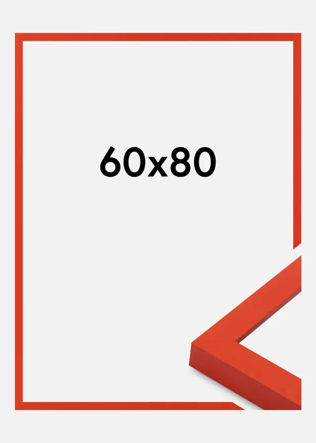 Jämtlands Ramfabrik Kader Selection Acrylglas Red 60x80 cm