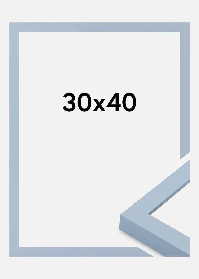Jämtlands Ramfabrik Kader Selection Acrylglas Sky Blue 30x40 cm
