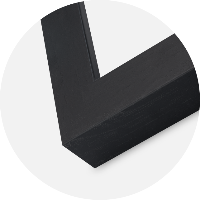 Jämtlands Ramfabrik Kader Wells Acrylglas Zwart 21x29.7 cm (A4)