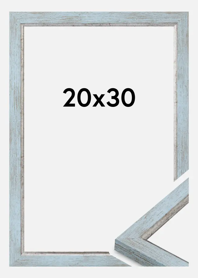 Jämtlands Ramfabrik Kader Whitby Acrylglas Blauw 20x30 cm