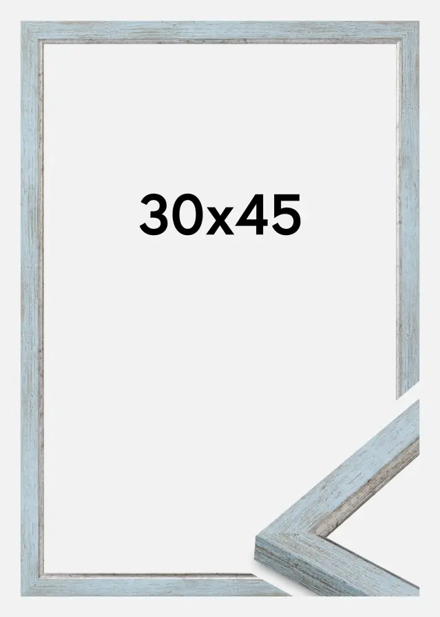Jämtlands Ramfabrik Kader Whitby Acrylglas Blauw 30x45 cm