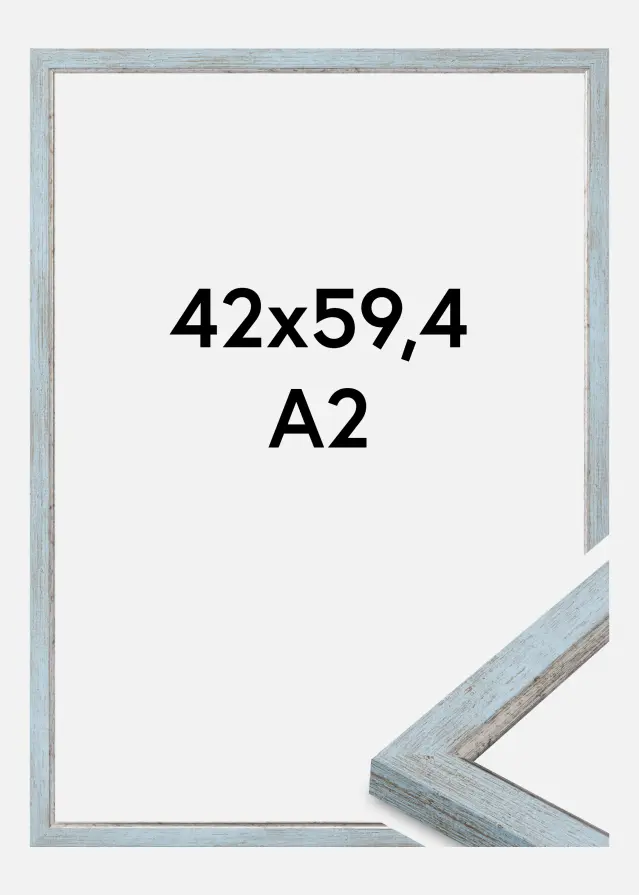 Jämtlands Ramfabrik Kader Whitby Acrylglas Blauw 42x59,4 cm (A2)