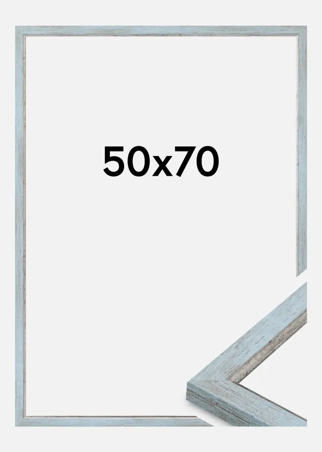 Jämtlands Ramfabrik Kader Whitby Acrylglas Blauw 50x70 cm