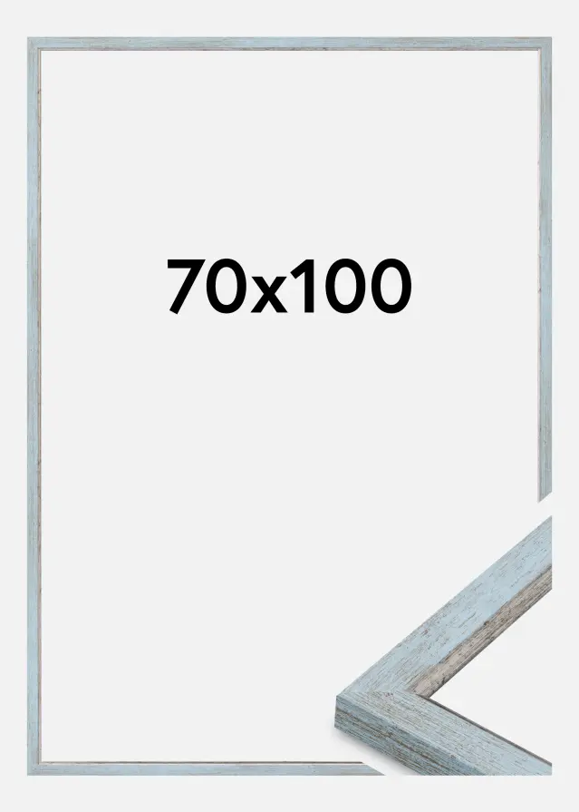 Jämtlands Ramfabrik Kader Whitby Acrylglas Blauw 70x100 cm