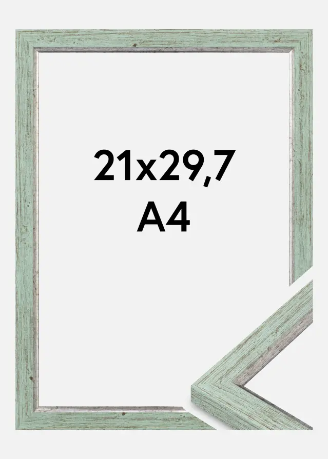 Jämtlands Ramfabrik Kader Whitby Acrylglas Groen 21x29,7 cm (A4)