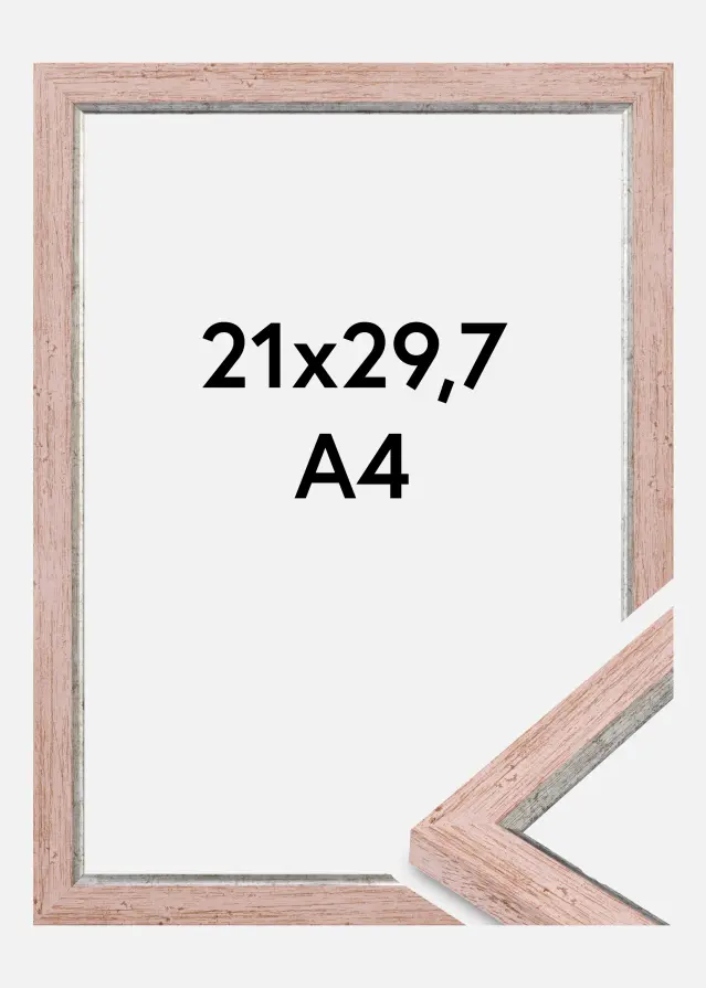 Jämtlands Ramfabrik Kader Whitby Acrylglas Rood 21x29,7 cm (A4)