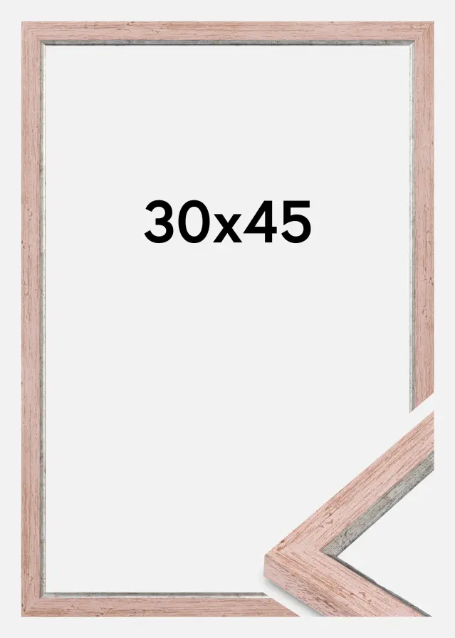 Jämtlands Ramfabrik Kader Whitby Acrylglas Rood 30x45 cm