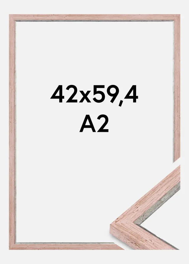 Jämtlands Ramfabrik Kader Whitby Acrylglas Rood 42x59,4 cm (A2)