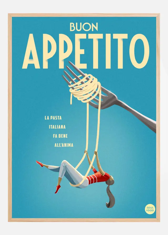 Bildverkstad Buon Appetito Poster