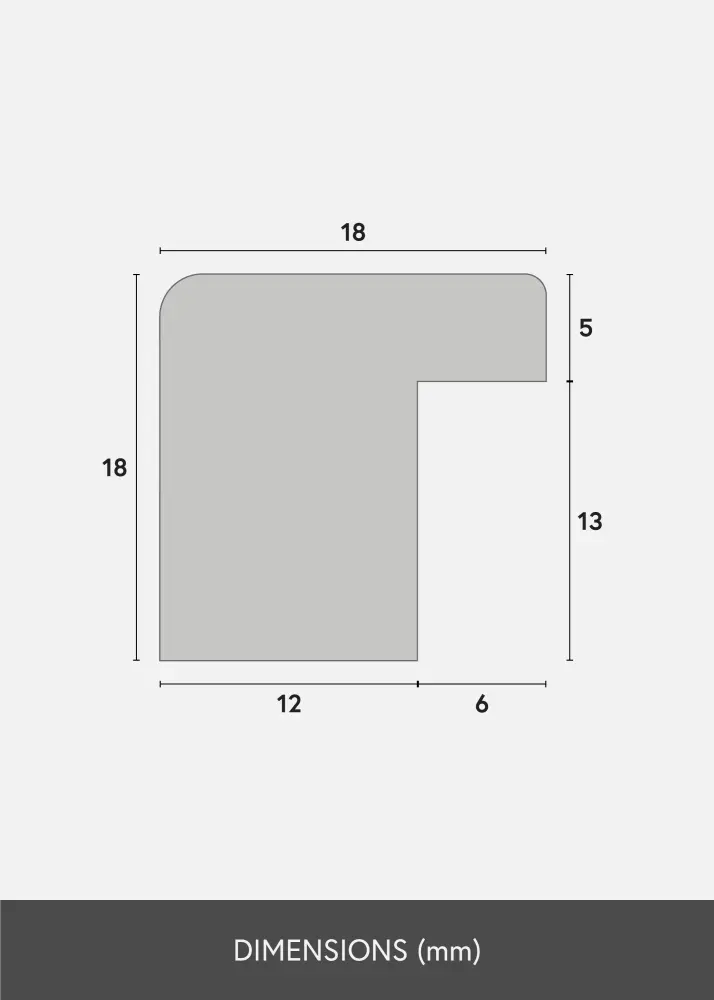 Artlink Factory I Kader Selection Akrylglas Zwart 32x45 cm