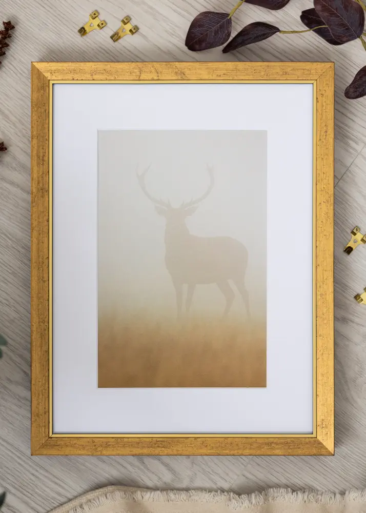 Ramverkstad Kader Brema Acrylglas Goud 21x29,7 cm (A4)