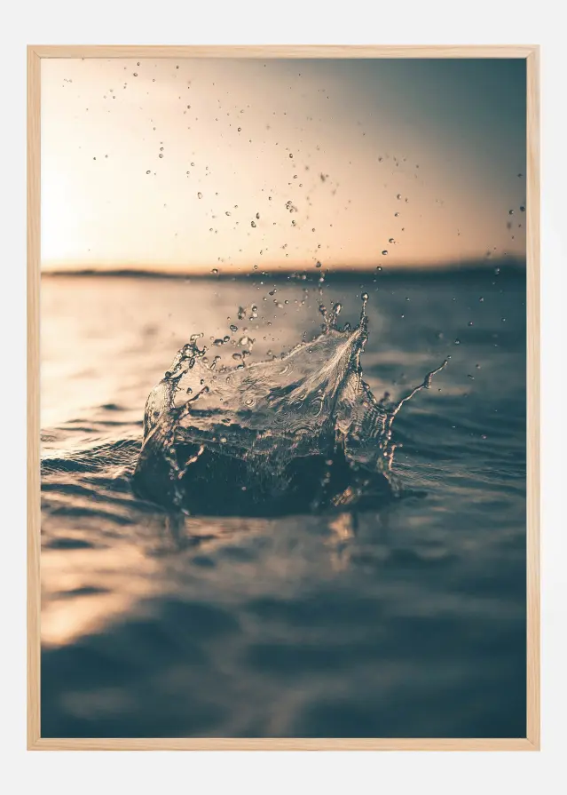 Bildverkstad Waterdrops Poster