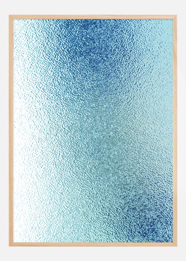 Bildverkstad Blue Ice Poster