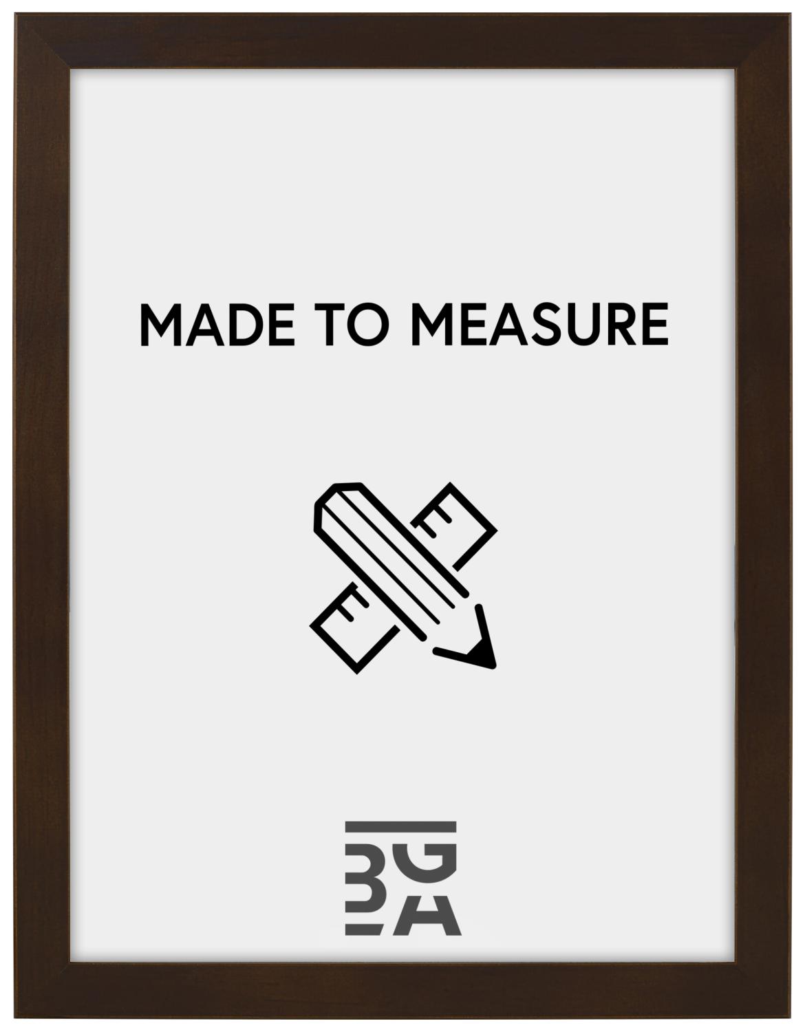 Product Image for Kader Trendline Bruin - Formaat naar keuze (Zonder glas)