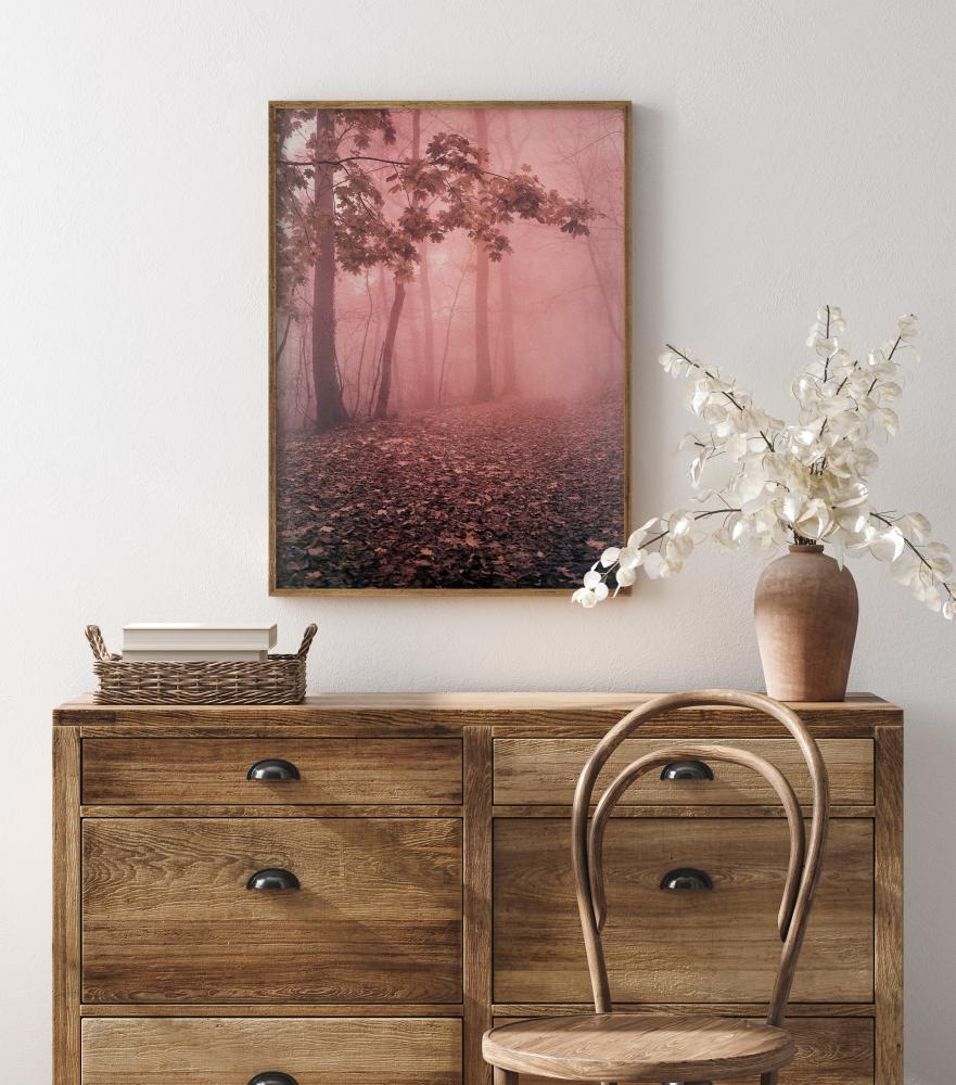 Bildverkstad Pink Forrest Poster