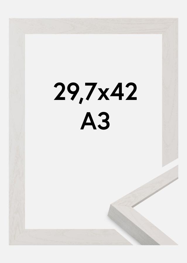 Jämtlands Ramfabrik Kader Wells Acrylglas Wit 29,7x42 cm (A3)