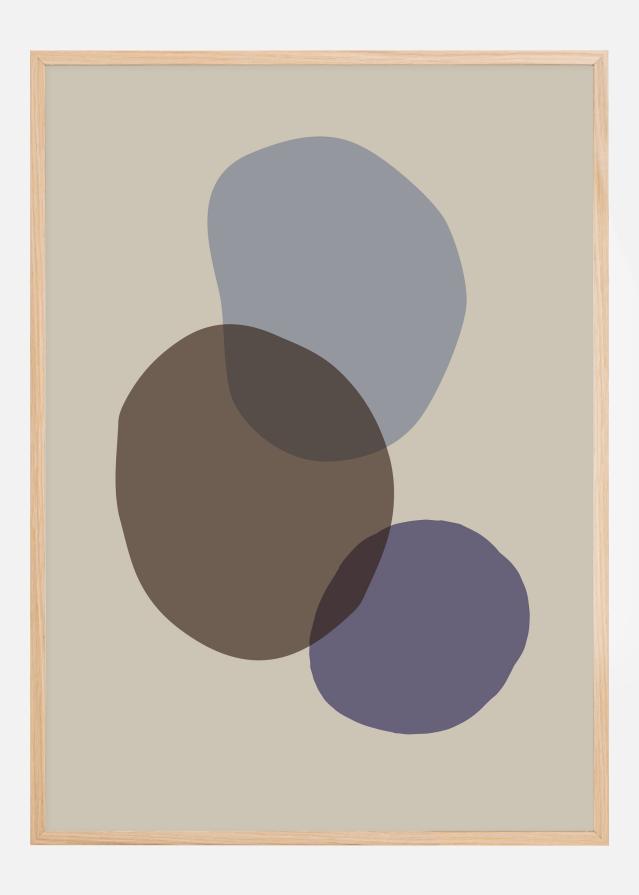 Bildverkstad Organic Shapes Poster