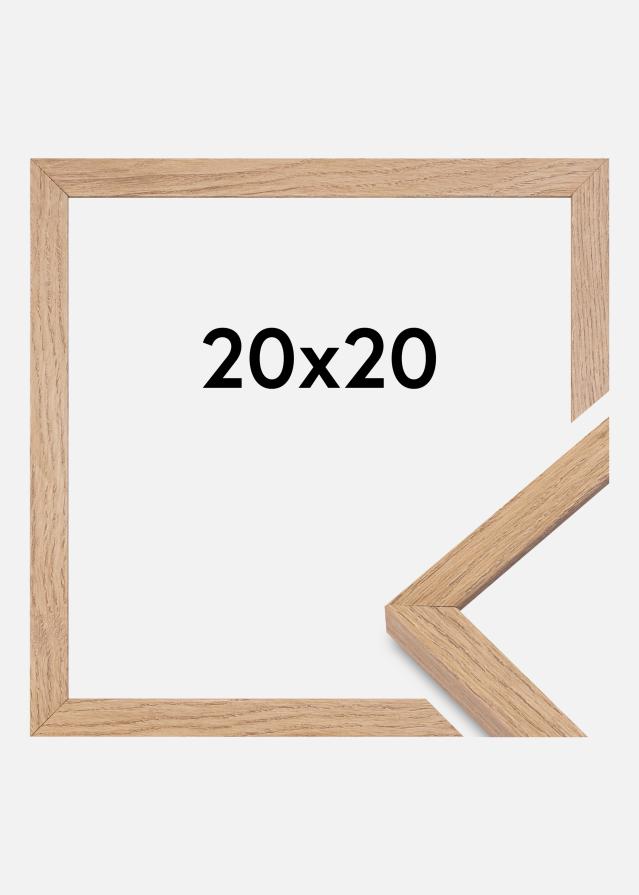 Mavanti Kader Montgomery Mat Ontspiegeld Glas Eiken 20x20 cm