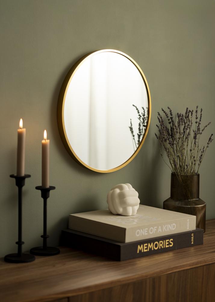 KAILA KAILA Round Mirror - Edge Gold 40 cm Ø