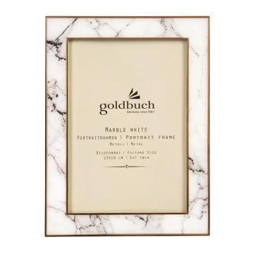 Goldbuch Kader Marble Wit 13x18 cm