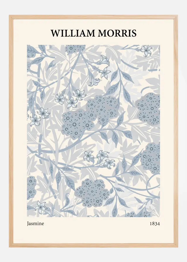 Bildverkstad William Morris - Jasmine 4 Poster