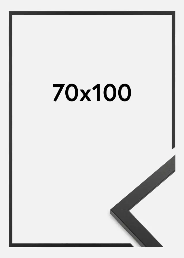 Artlink Kader Trendy Acrylglas Zwart 70x100 cm