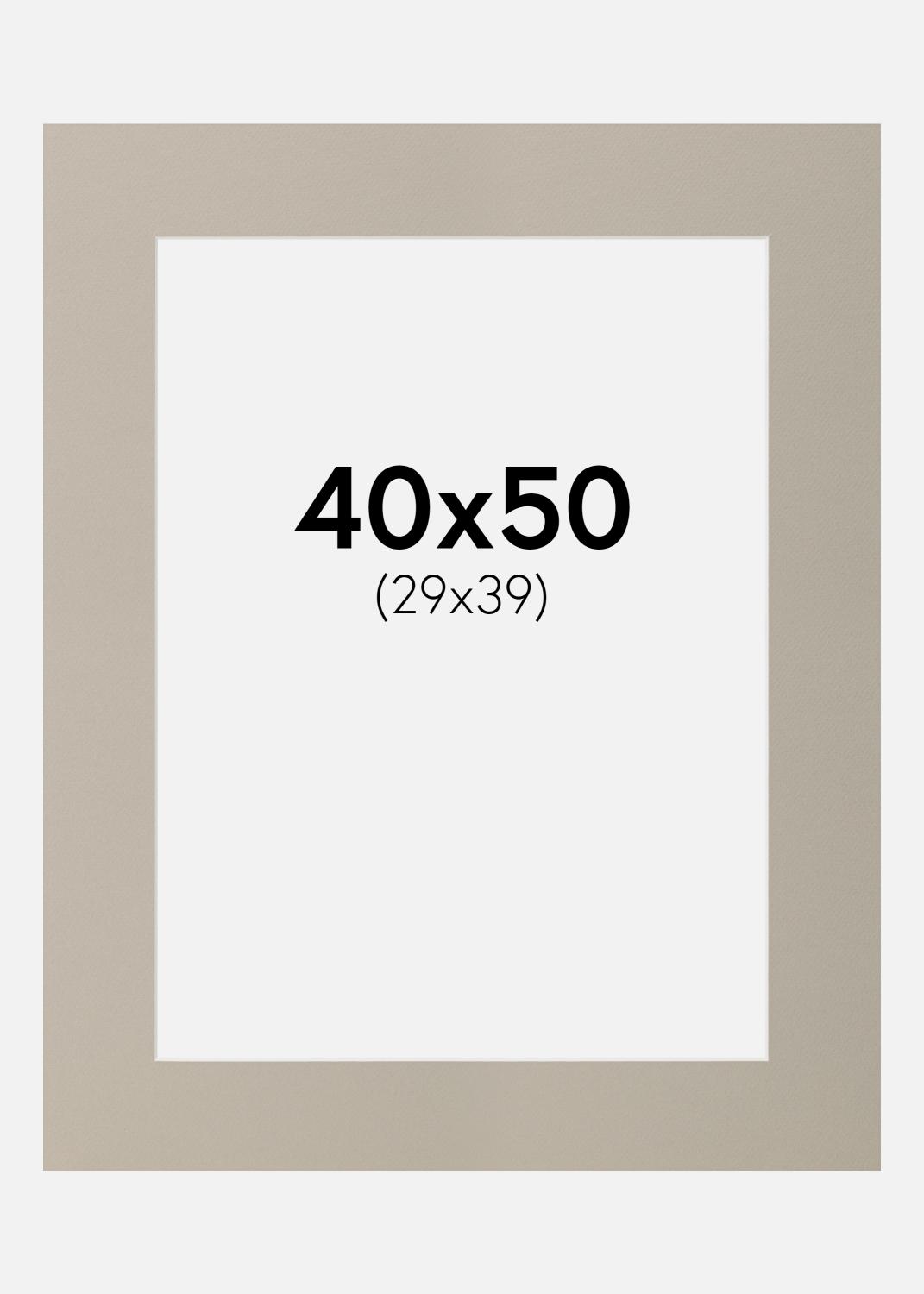 Product Image for Passe-partout Parelgrijs 40x50 cm (29x39)