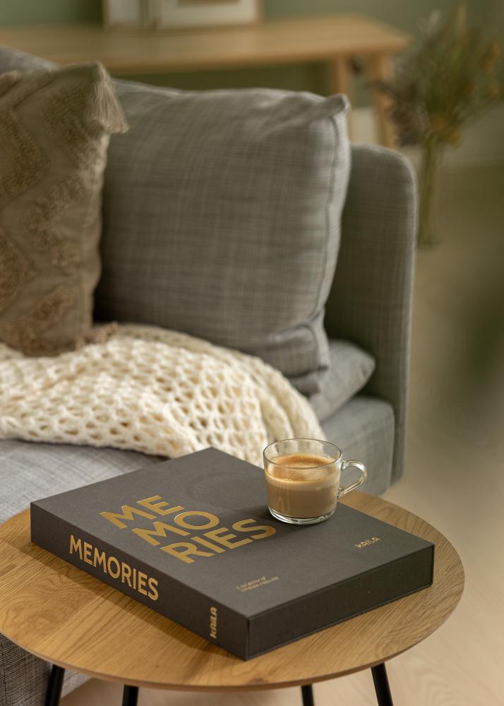 KAILA KAILA MEMORIES Black XL - Coffee Table Photo Album - 60 Foto's van 11x15 cm