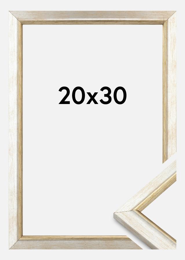 Jämtlands Ramfabrik Kader Marisa Acrylglas Zilver 20x30 cm