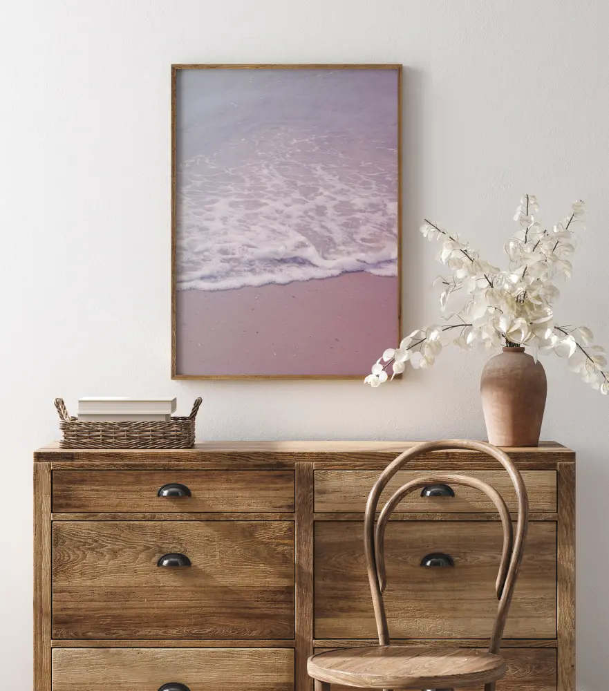 Bildverkstad Pink Sand Poster