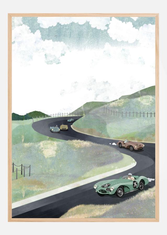 Bildverkstad Zandvoort Circuit Poster