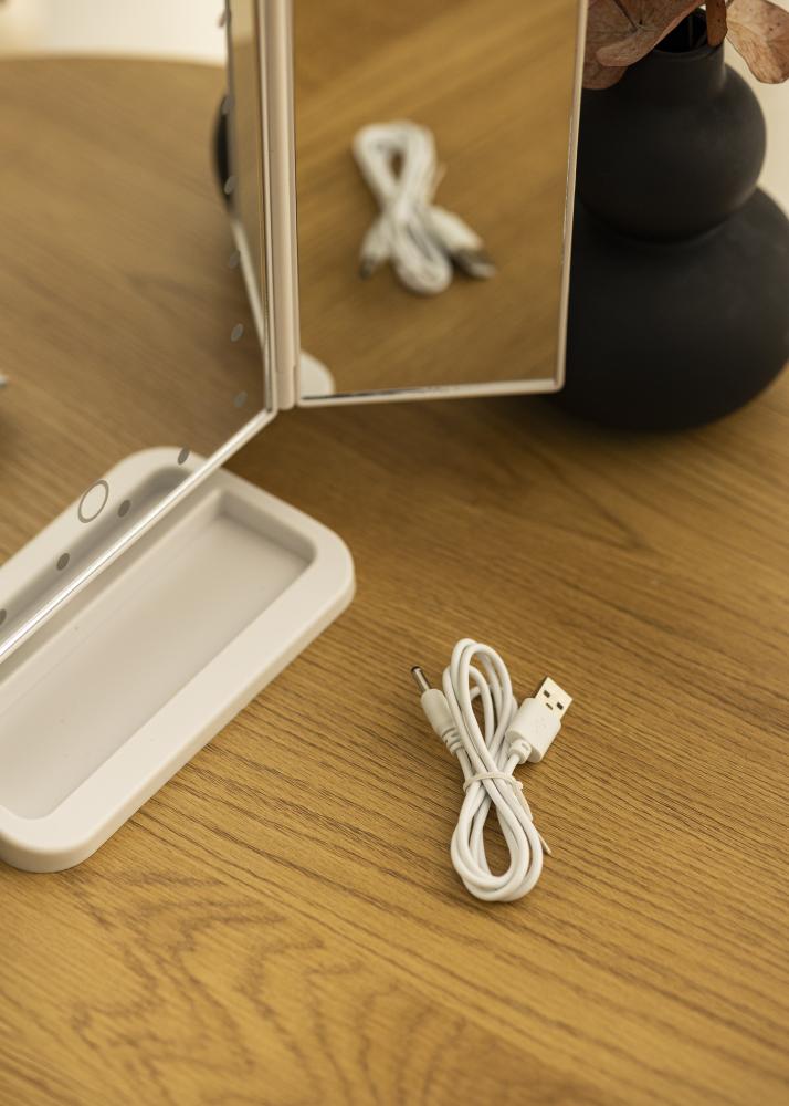 KAILA KAILA Make-up spiegel Tri-Fold Magnifying Wit 20x30 cm