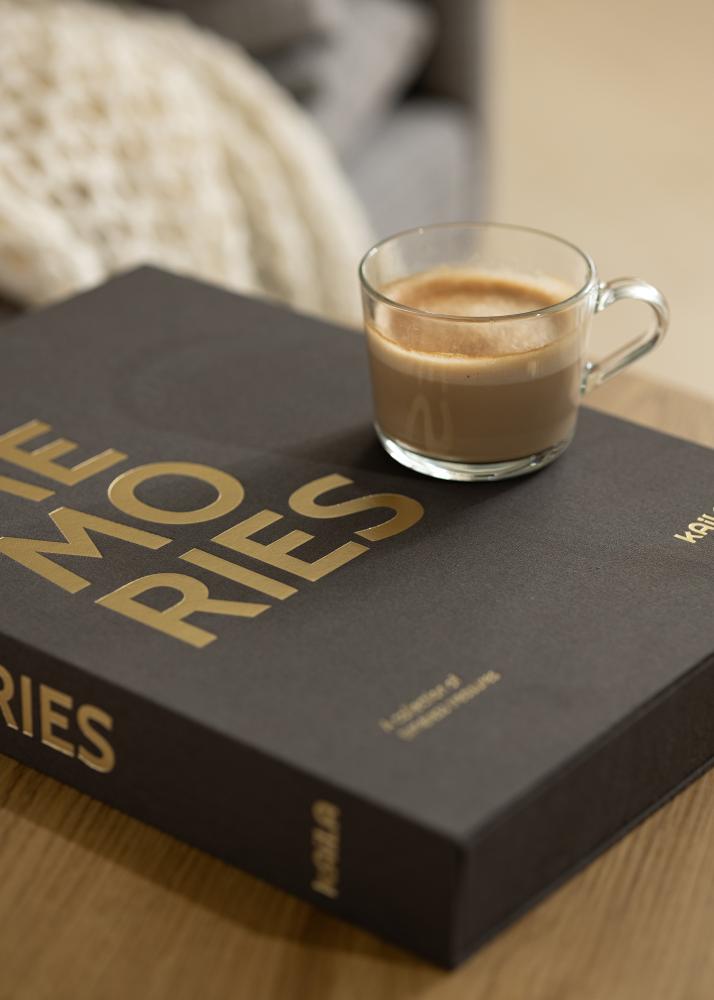 KAILA KAILA MEMORIES Black XL - Coffee Table Photo Album - 60 Foto's van 11x15 cm