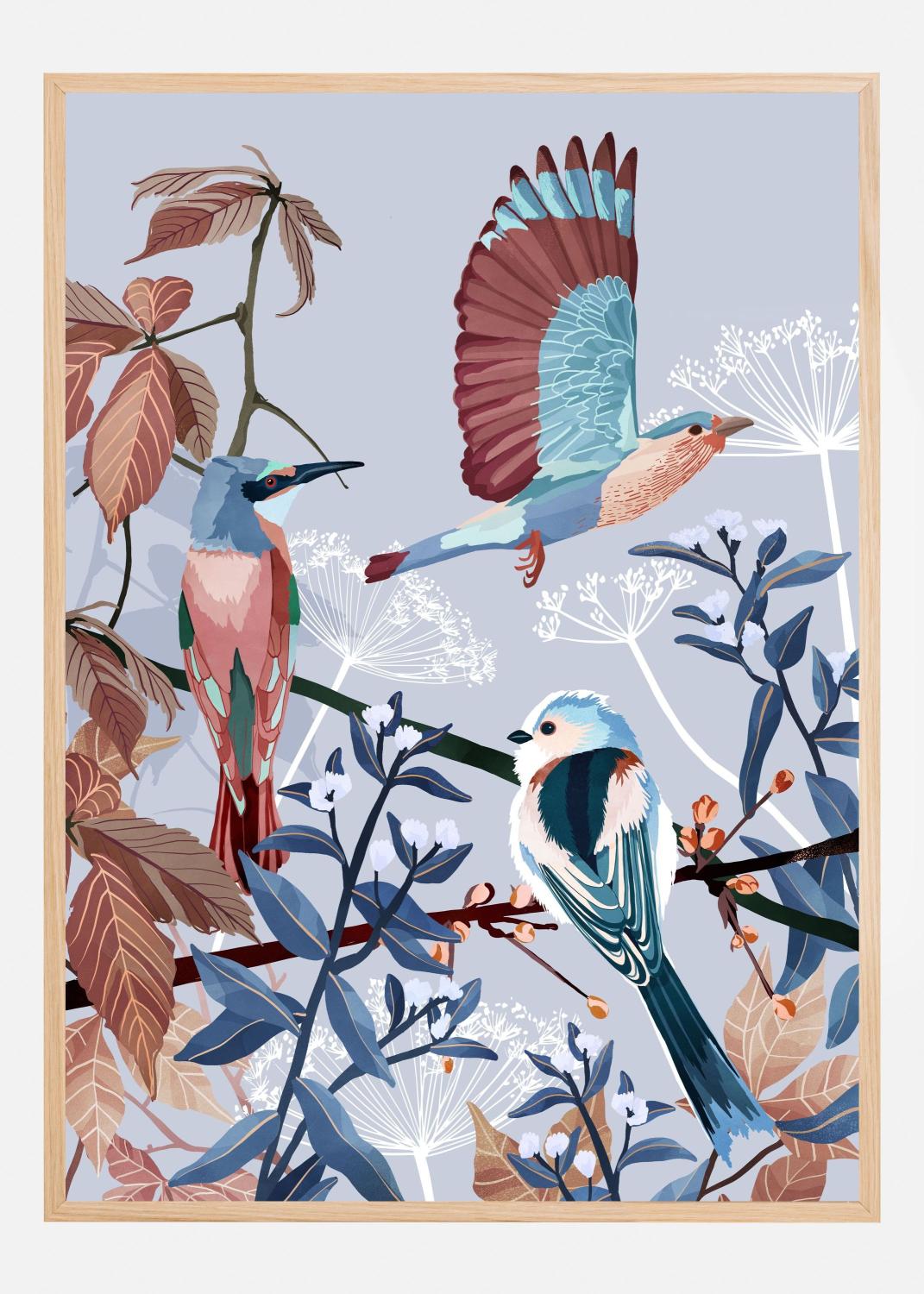 Product Image for Birds of Winter Poster (70x100 cm)