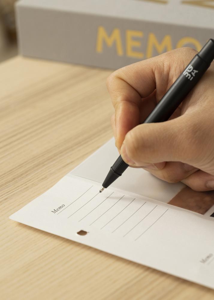 KAILA KAILA MEMORIES Black XL - Coffee Table Photo Album - 60 Foto's van 10x15 cm