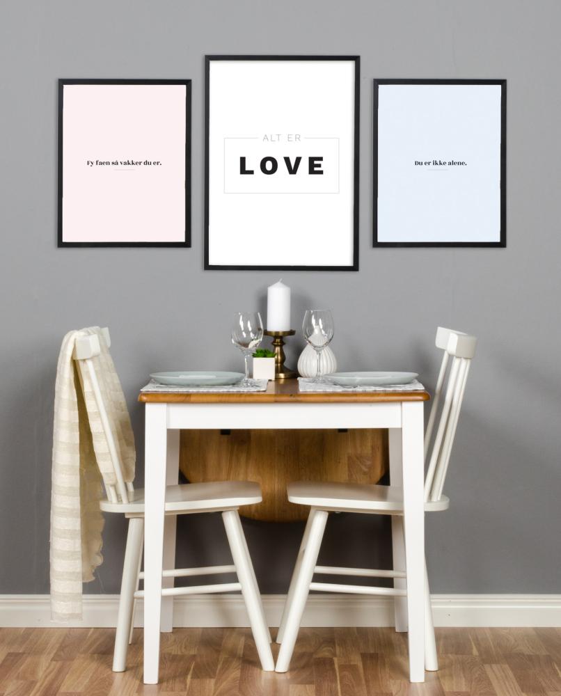 Bildverkstad Citaat - Skam - Ikke alene - Blauw