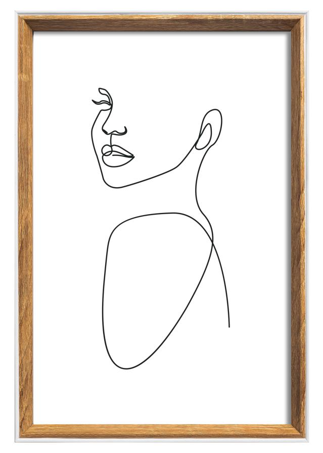 Walther Kader Silhouette Notelaar 20x30 cm