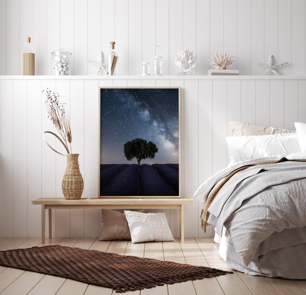 Bildverkstad Tree And Milky Way Poster