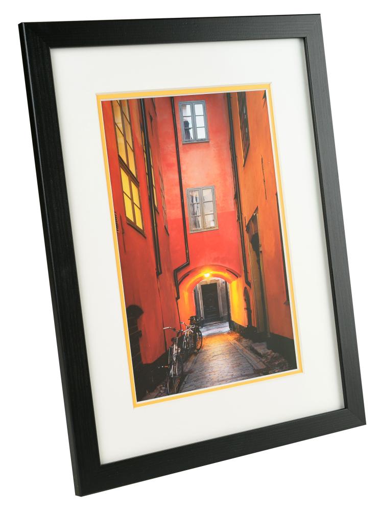 Egen tillverkning - Passepartouter Passe-partout twee lagen - Wit/Geel