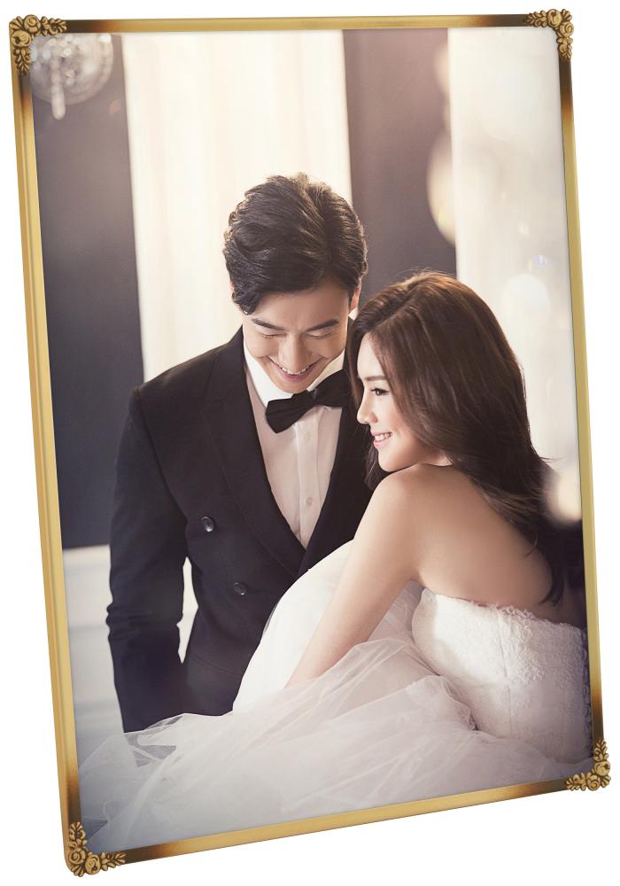 Eiri Kehykset Kader Rosen Metaal Goud 18x24 cm