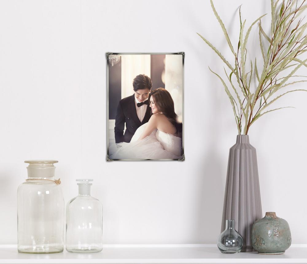 Eiri Kehykset Kader Rosen Metaal Zilver 10x15 cm