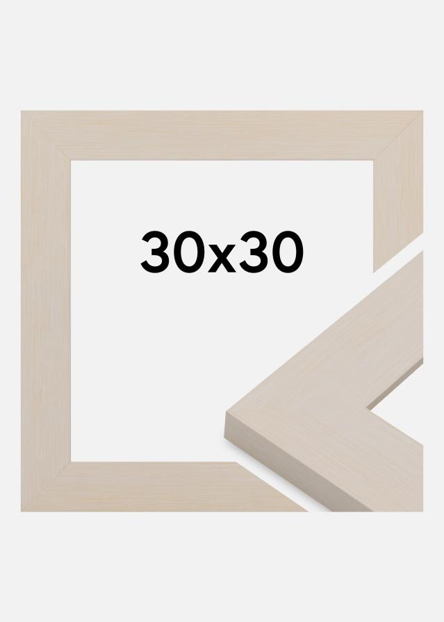 Jämtlands Ramfabrik Kader Pembrokeshire Acrylglas Wit 30x30 cm