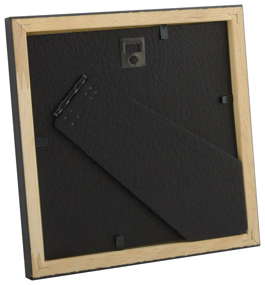 HHC Distribution Kader Slim Mat Ontspiegeld Glas Zwart 15x15 cm